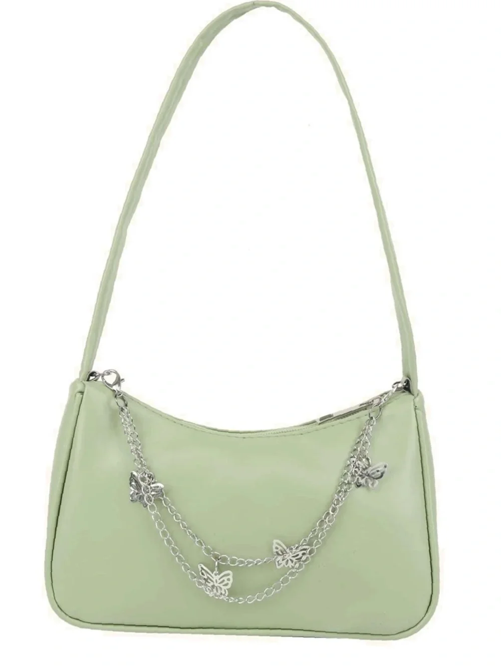 Bag For Love- Light Green Butterfly Chain Shoulder Bag
